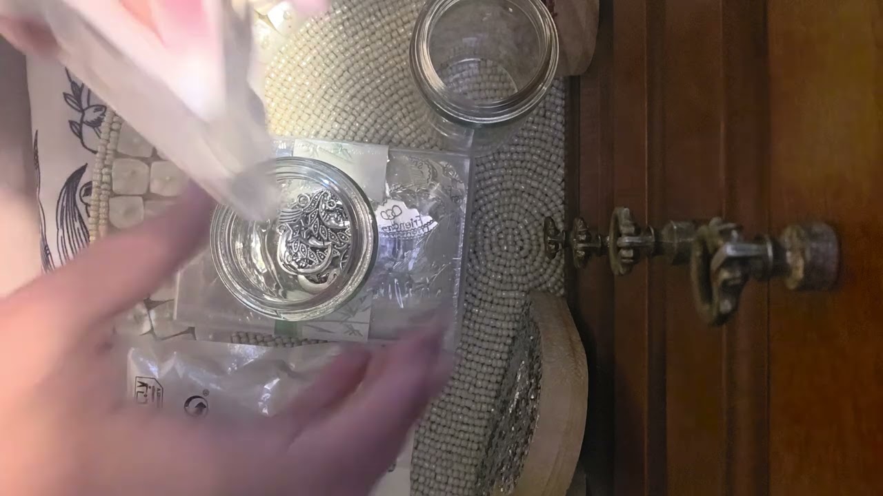 Aquariusing ASMR  Jewlery unboxing. #asmr #asmrunboxing #satisfying  #etsyshop #tiktokshop 