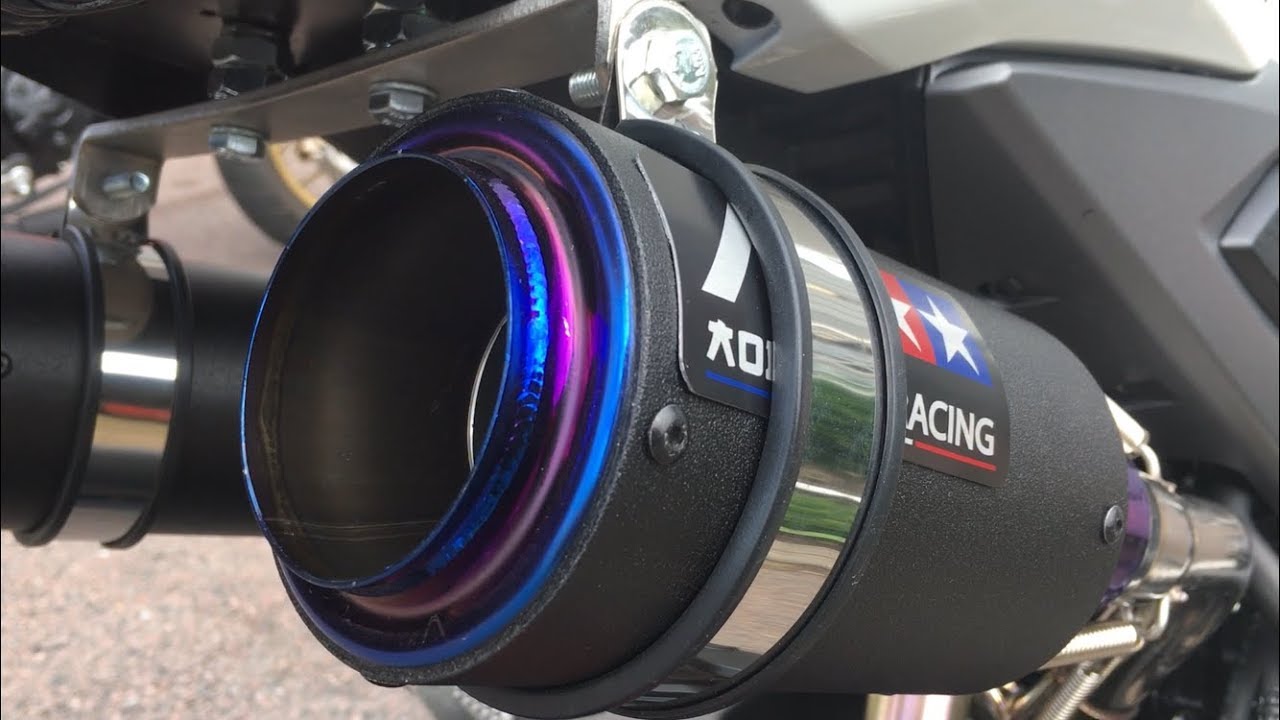 Honda Grom/MSX Dual Exhaust | INSANE SOUND | Double AR Mini Exhaust