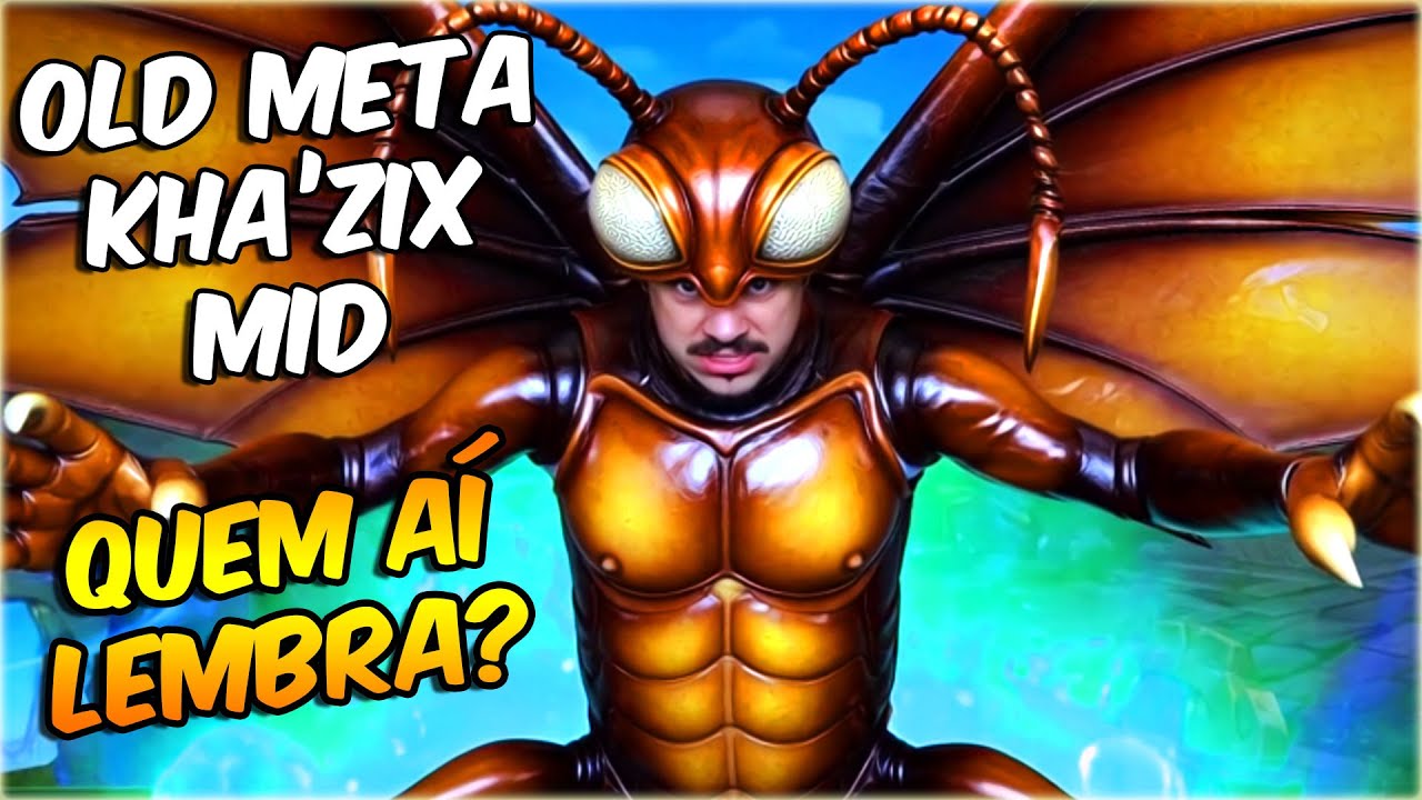 REVIVI O OLD META DE KHA'ZIX MID... ELE AINDA FUNCIONA E É BEM FORTE!