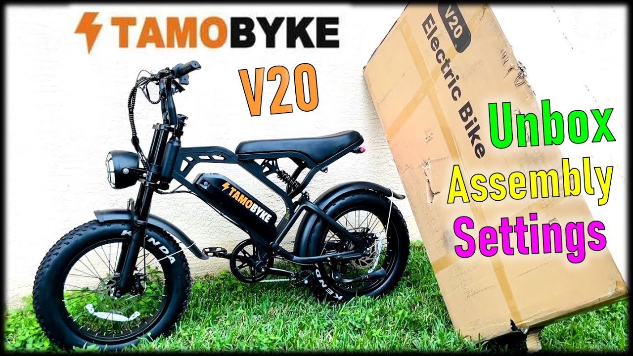 TamoByke V20 — распаковка, сборка и настройка TST R002
