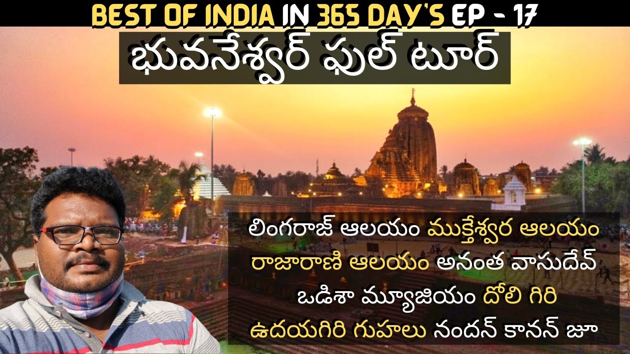 Bhubaneshwar full tour in Telugu | Lingaraj temple | Bhubaneshwar places to visit | Orissa