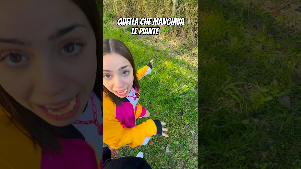 Quella che mangiava le piante🤣 Conosci a qualcuno cos&igrave;?