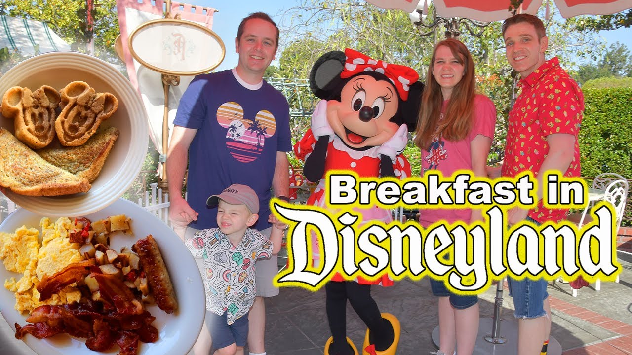 Character Breakfast in Disneyland & Hugs are Back! Plaza Inn Review
