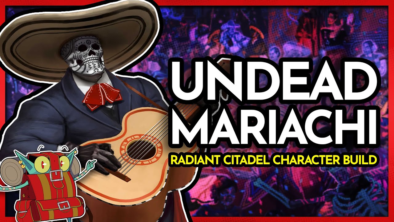 Do THIS to play an Undead Mariachi Spirits Bard with this DND 5E Character Build!