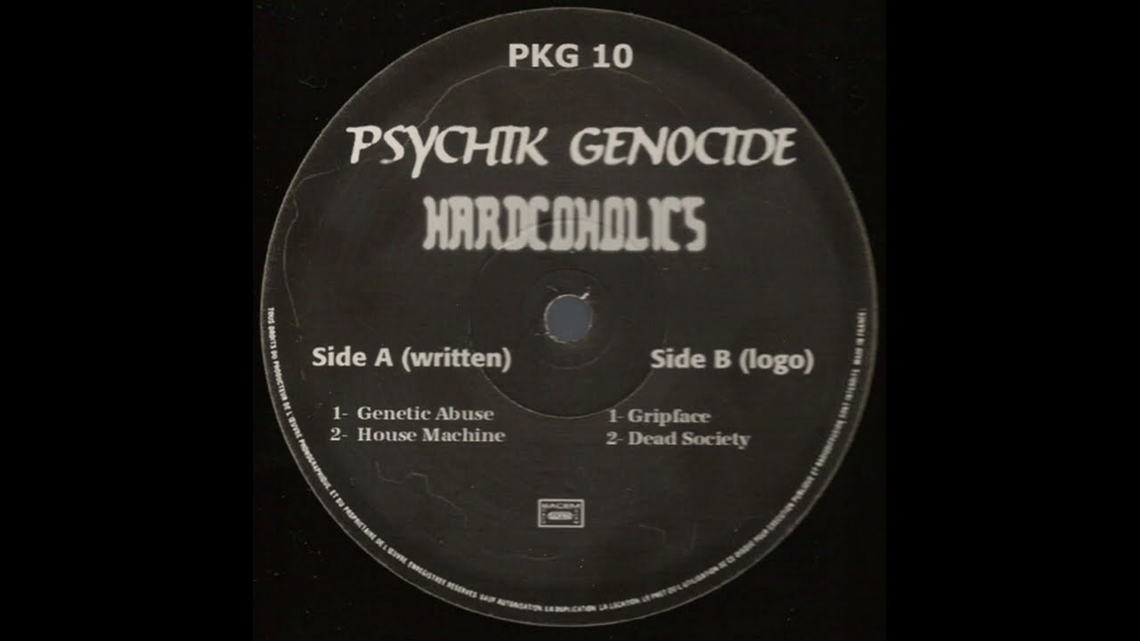Hardcoholics - House Machine - Psychik Genocide – PKG 10