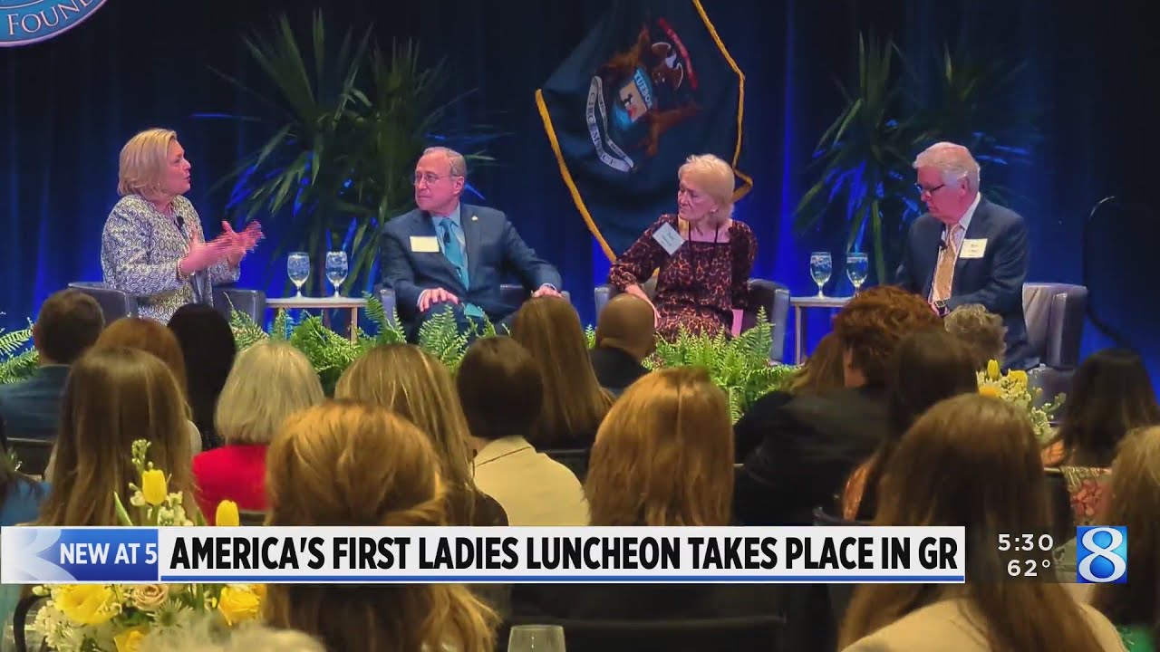 Nixon’s son-in-law recalls White House departure at luncheon in Grand Rapids