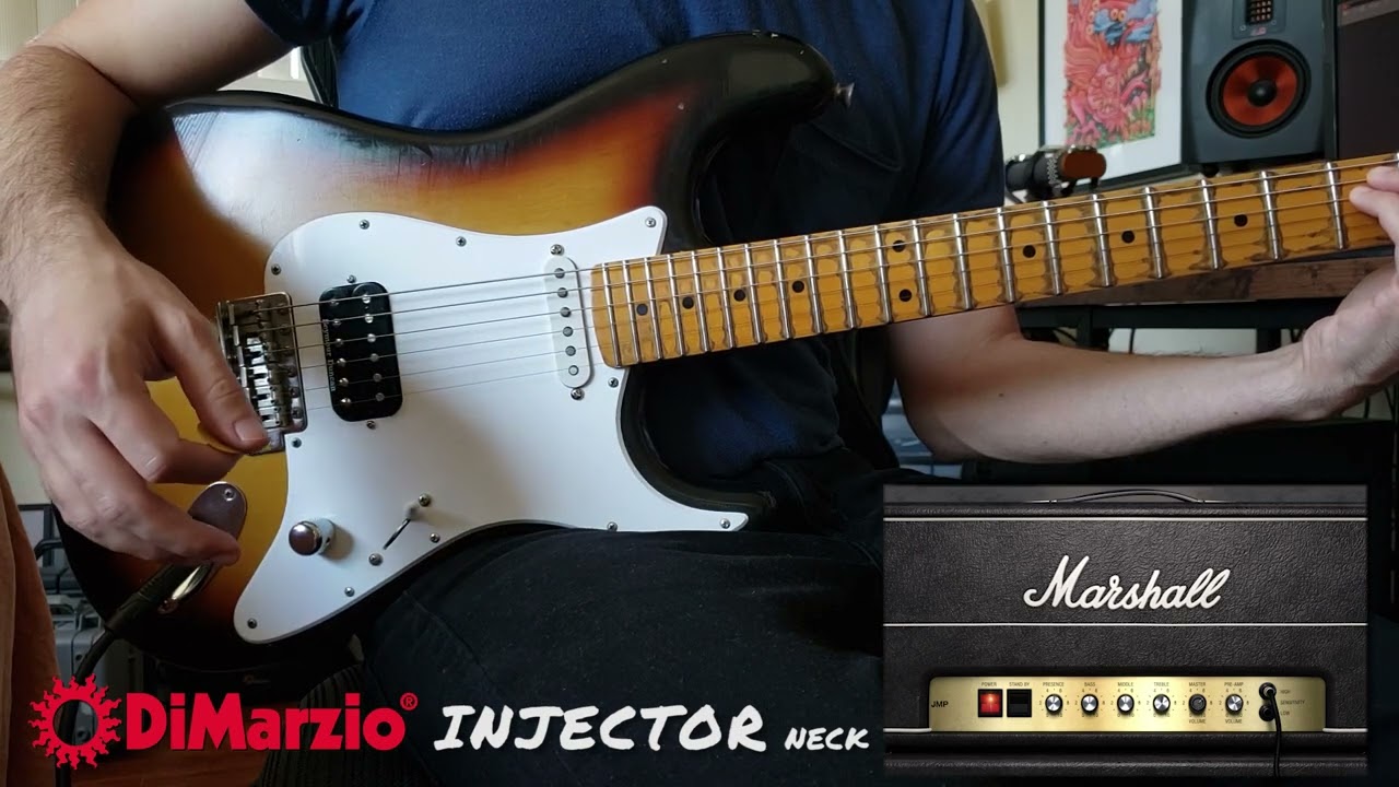 DiMarzio Neck Single Shootout - Injector (neck) v Cruiser (bridge)
