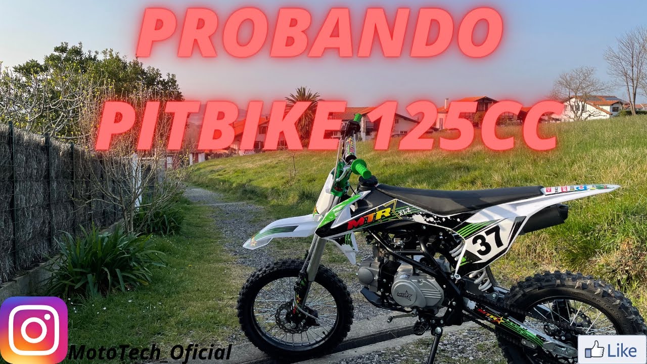 Pequeña ruta Pit bike 125 Malcor y cambio de aceite,Estrenando PIT BIKE.