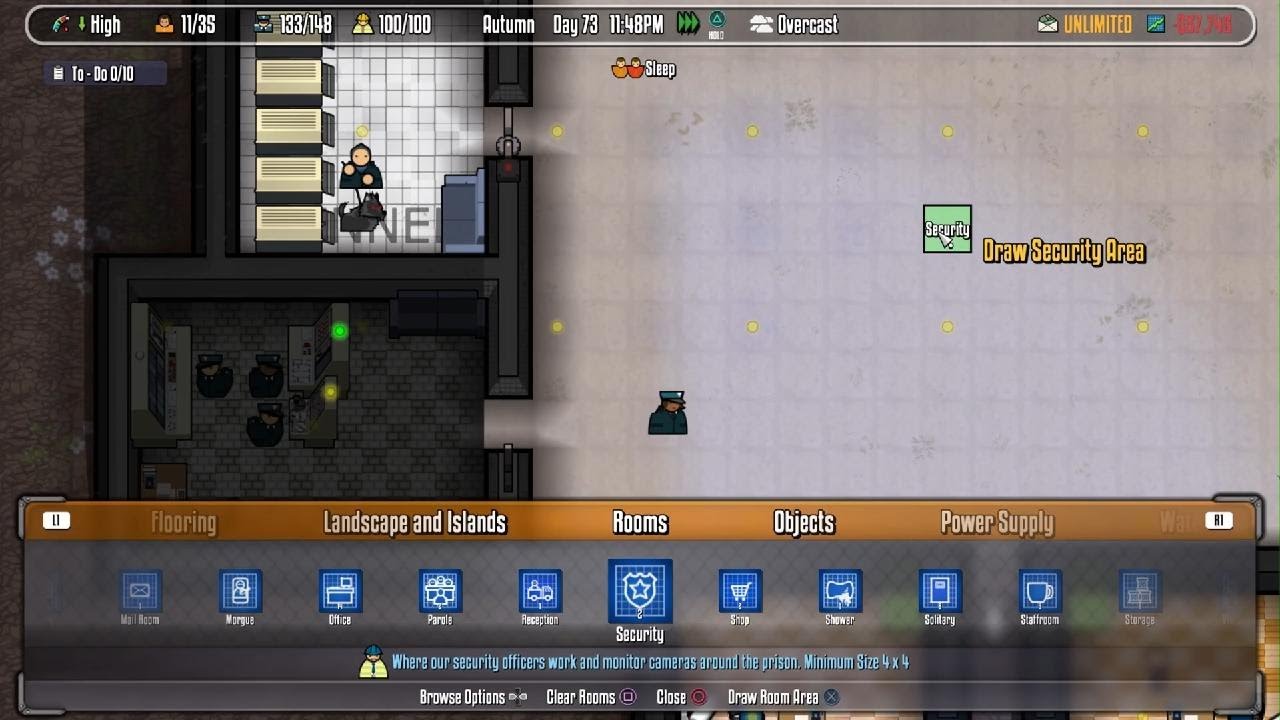 Prison Architect: PlayStation4 EditionThe end for right now.