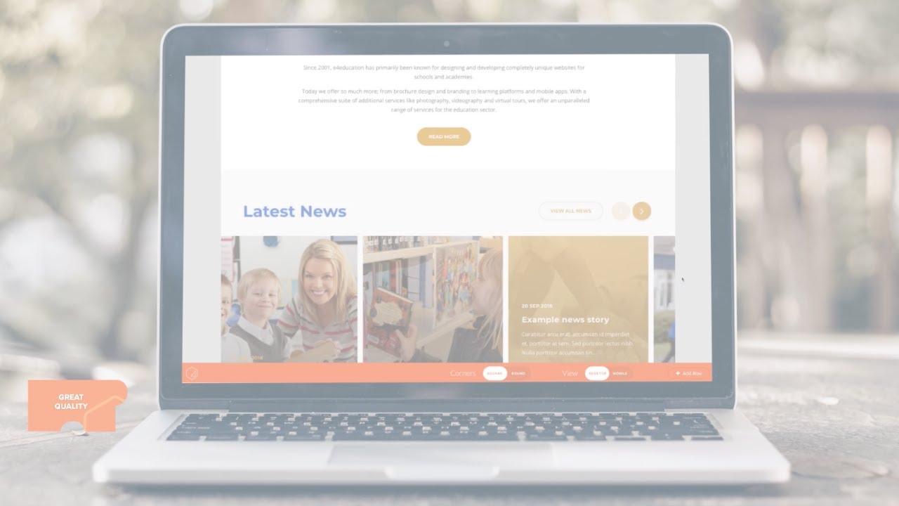 e4education - Our Essential School Website Range