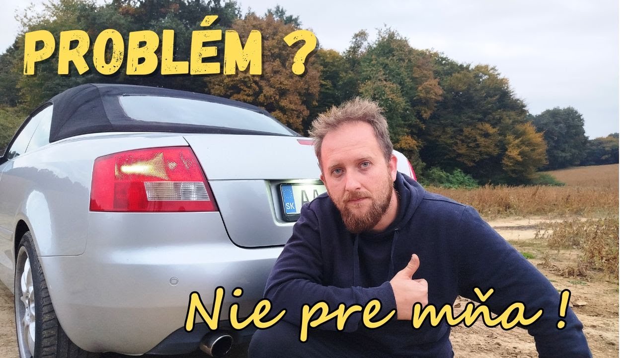 A4 Cabrio - problém zo zámkom dverí - VYRIEŠENÉ 