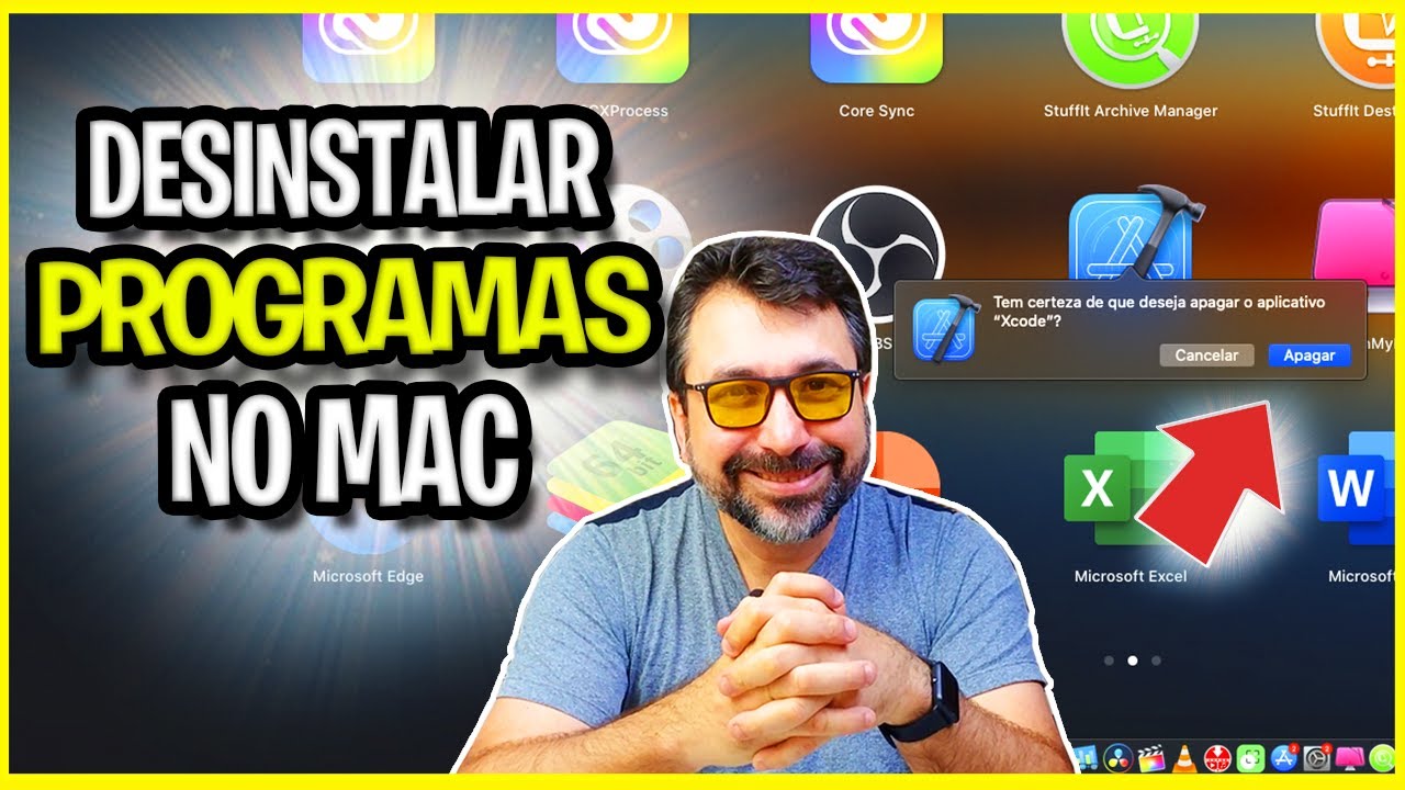 🔥 COMO DESINSTALAR APLICATIVOS NO MAC - Desinstalar programas no Mac com CLEANMYMAC