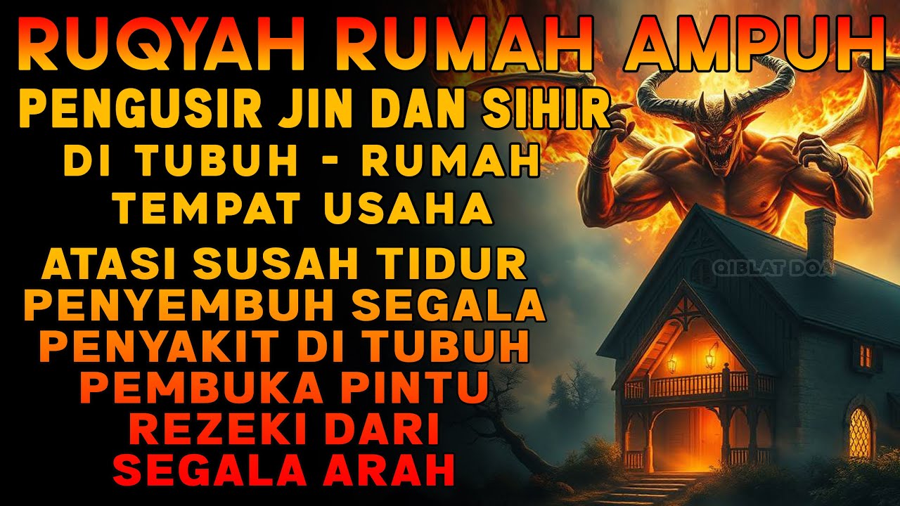 RUQYAH RUMAH PENGUSIR JIN, SETAN & SIHIR DI RUMAH & TUBUH, PENENANG HATI & FIKIRAN | ALAA AQEL