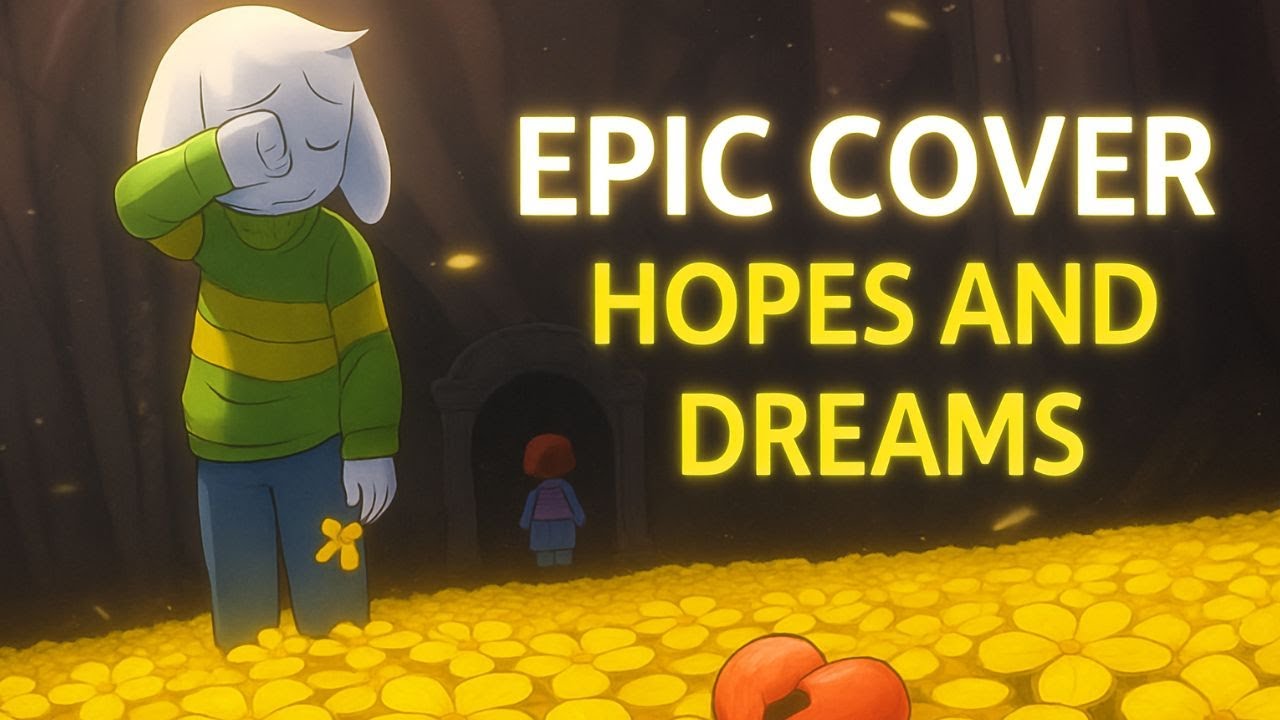 Undertale OST – Hopes and Dreams (Fan Vocal Cover) | Emotional Remix