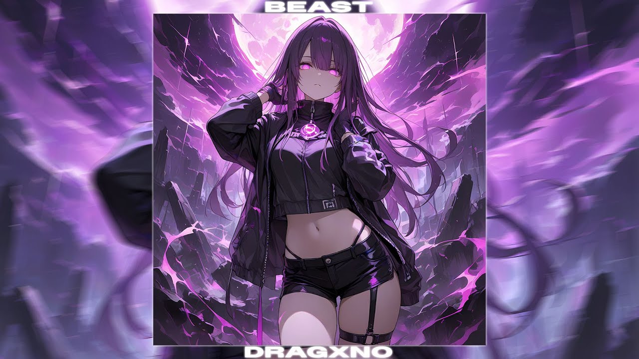 Dragxno - Beast , Slowed (Official Visualizer)
