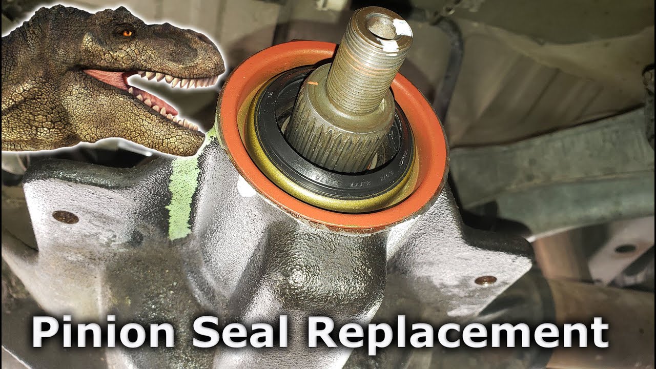 How to Replace a Rear Differential Pinion Seal - Stop Leak (Ford Mustang F150 Ranger Expedition)