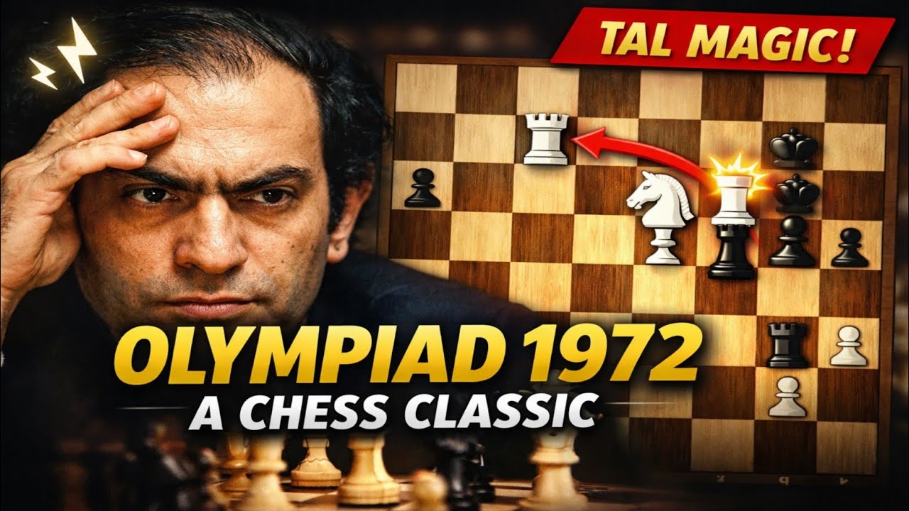 Tal vs Kapengut | Legendary Sacrifices | Olympiad 1972
