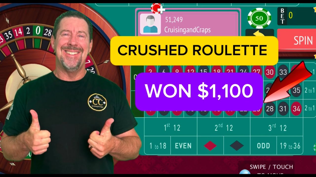 Absolutely Crushed Roulette Table For $1,100: #roulette #casino #gaming #gambling