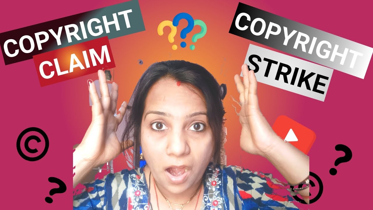 Copyright Claim aur Strike me kya difference hai?