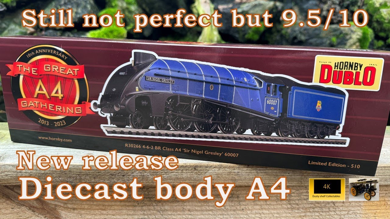 Лучше, чем релиз 2022 года? «Hornby Dublo сэр Найджел Грэсли, The Great A4 Gathering Anniversary»