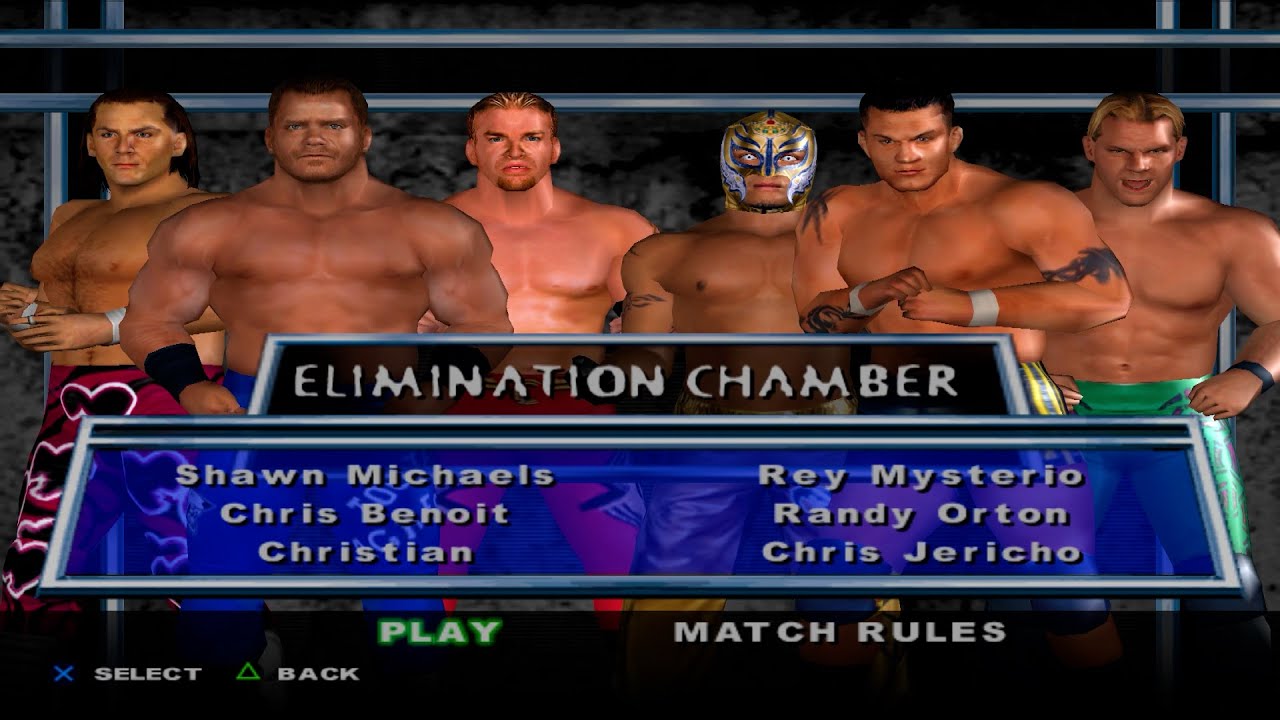 WWE SmackDown! Here Comes the Pain - ELIMINATION CHAMBER
