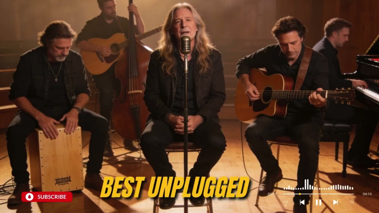 Relaxing Slow Rock Music at Night – Unplugged Acoustic Rock Ballads