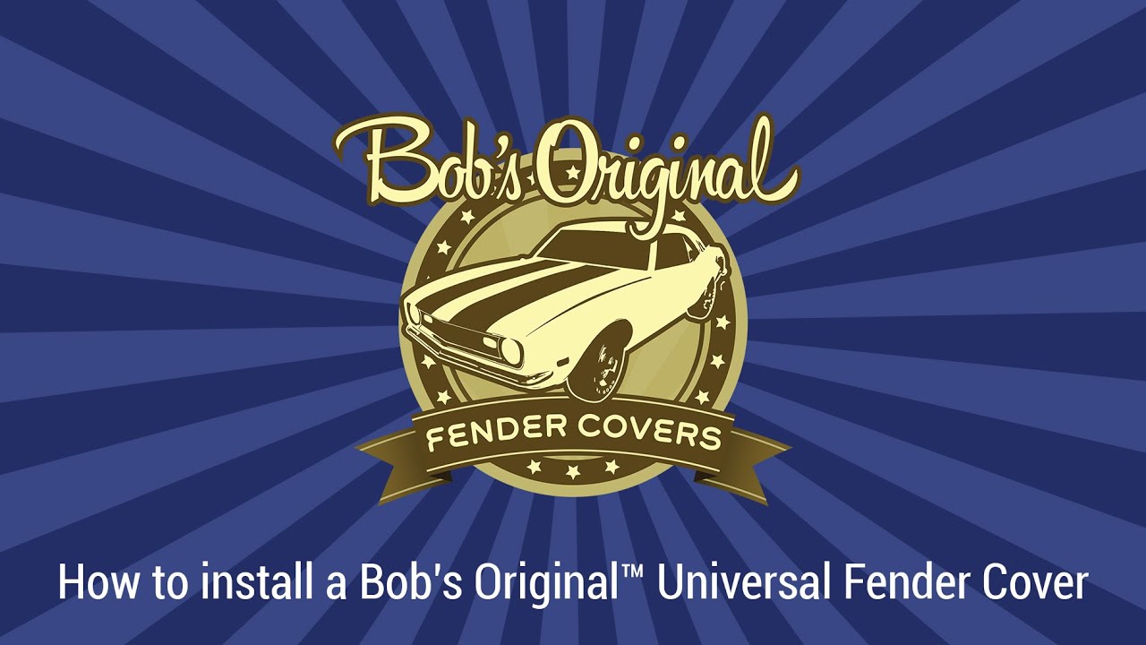 How to install a Bob's Original&trade; Universal Fender Cover