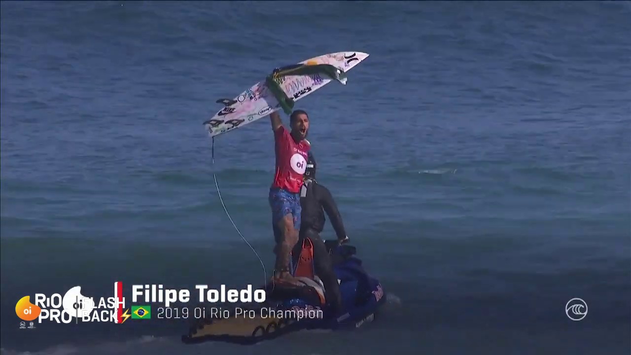 Oi Rio Pro Flashback 2019: Filipe Toledo x Jordy Smith - Final