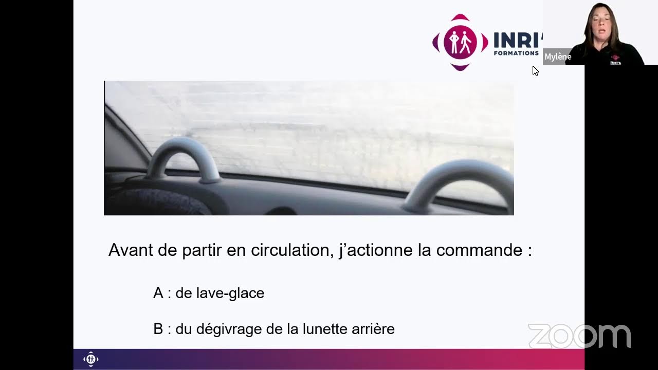 COURS DE CODE DE LA ROUTE : MAINTENIR UNE DISTANCE DE SÉCURITÉ