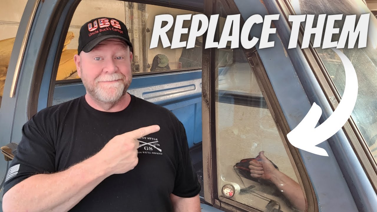 How To Easily Remove & Install Wing Windows: Square Body Chevy C10 Build