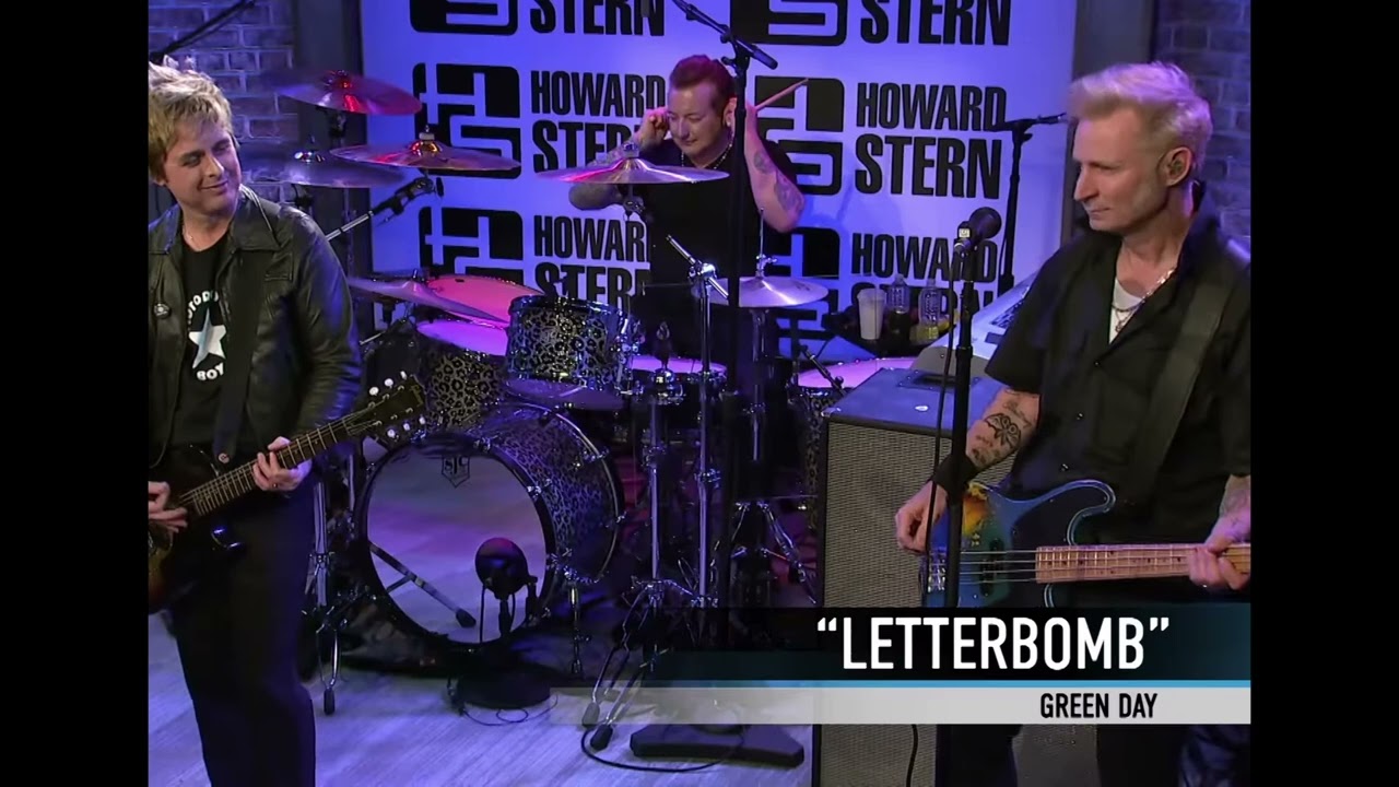 Green Day - Letterbomb (Howard Stern Show 2024, Audio Only, Eb Tuning)