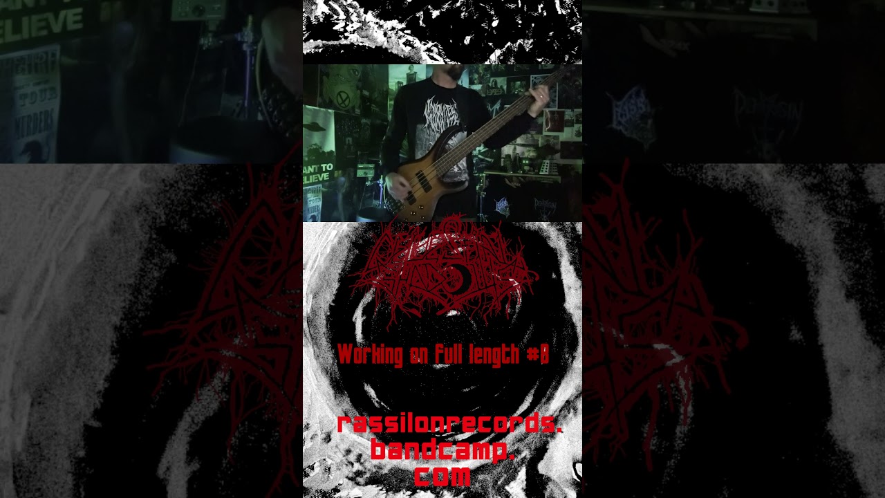 Celestial Shadows bass recording #aussieblackmetal