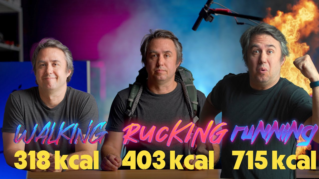 Walking vs Rucking vs Running for Calorie Burn