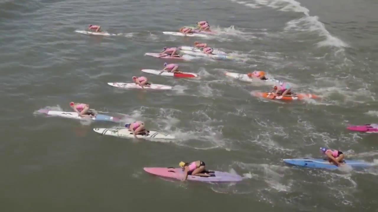 Sauvetage sportif en eau-libre. Film de la Surf Life Saving GB