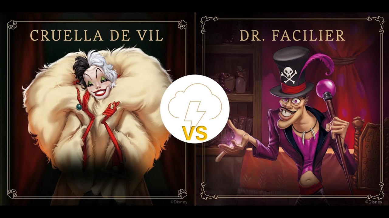 Disney Villainous: Cruella vs. Dr. Facilier