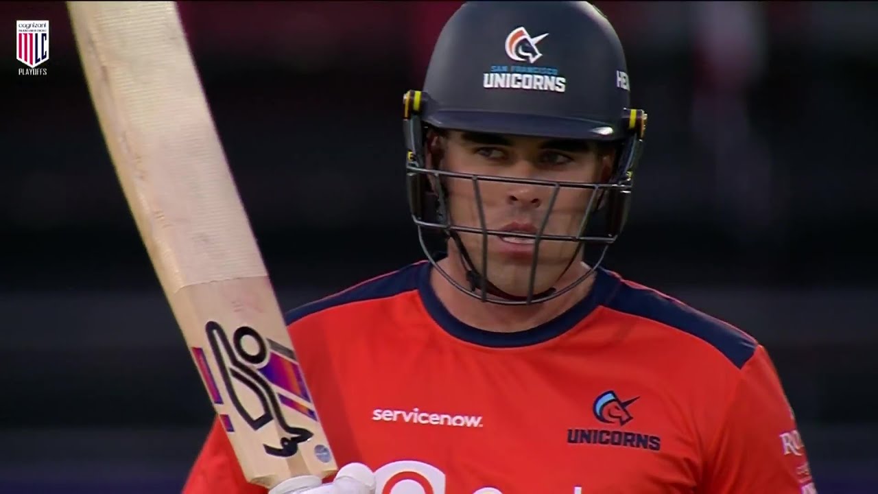 Xavier Bartlett 44 runs vs MI New York | Eliminator - SFU vs MINY