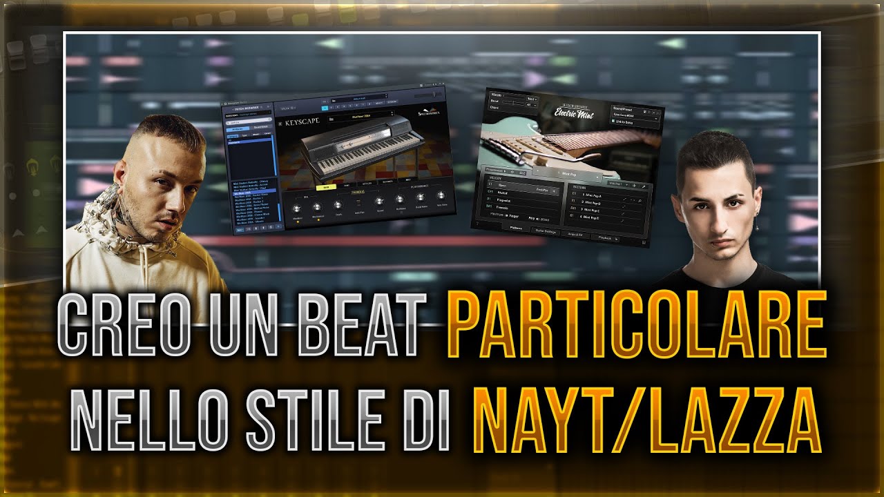 CREO UN BEAT PARTICOLARE NELLO STILE DI NAYT/NITRO/LAZZA!