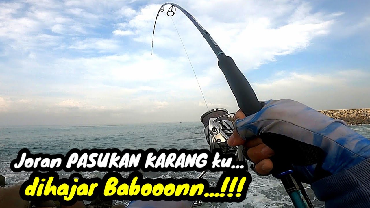 Sampai Kewalahan..‼️Ikan Terlalu Besar.. 💥‼️Pemecah Ombak Pantai Congot‼️‼️
