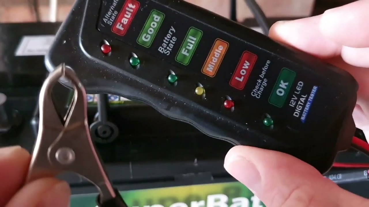 How to check your 12v battery health for car , boat ,RV
