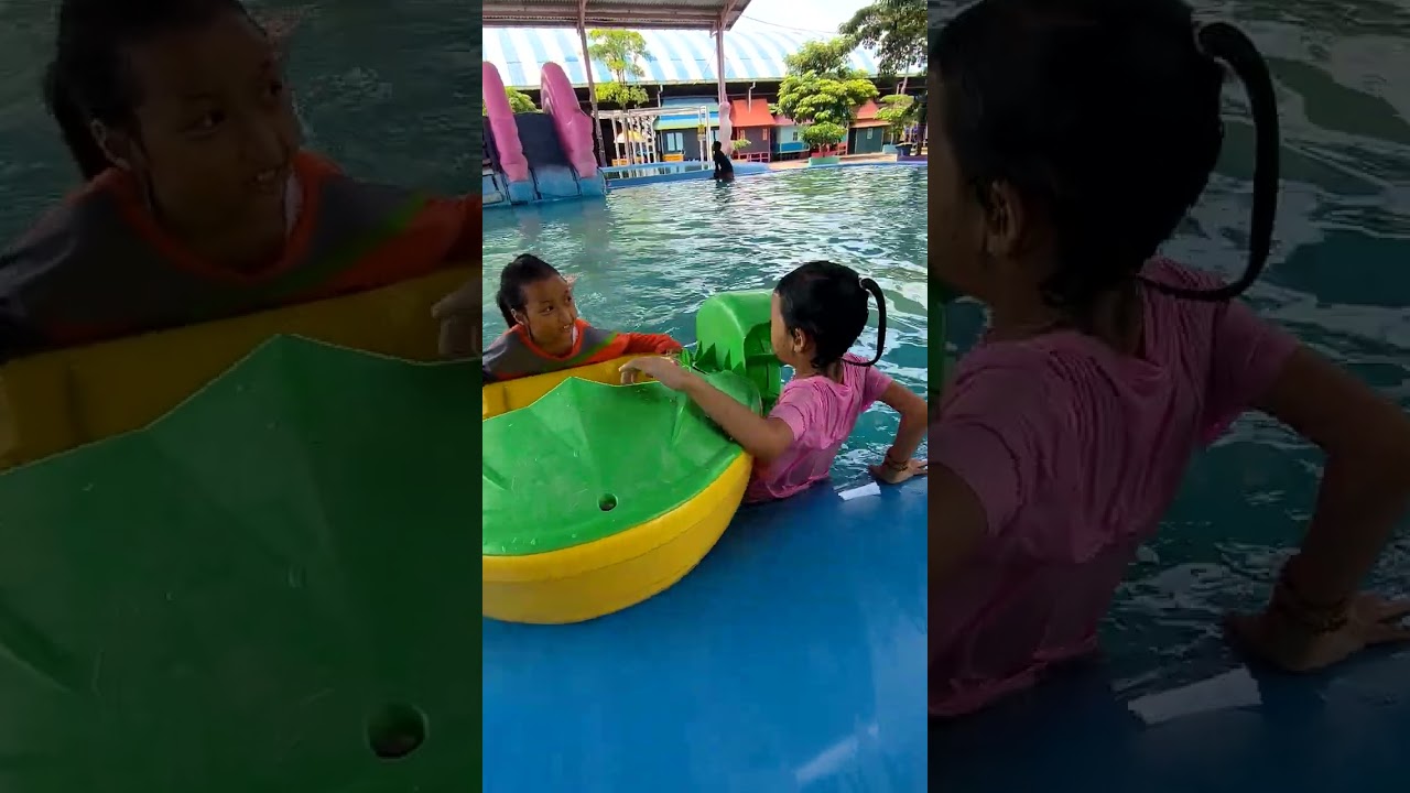 Serunya Berenang #swimming #swimmingpool #berenang