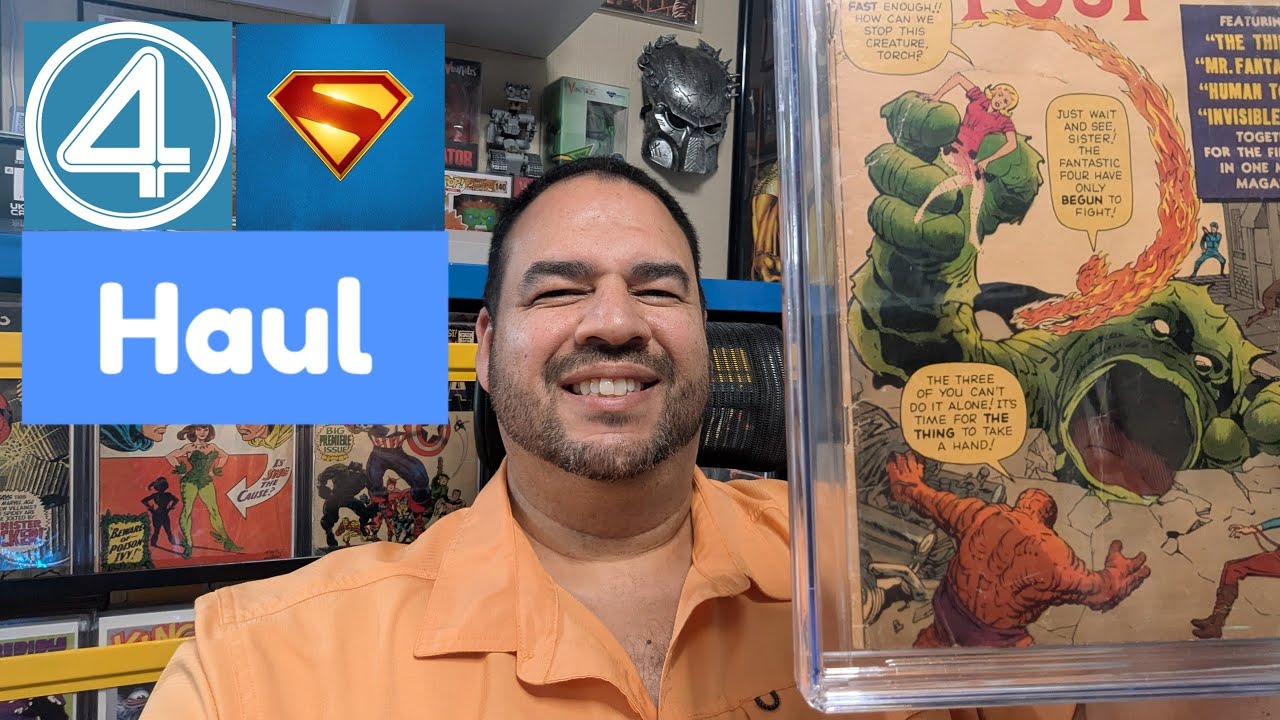 Superman & Fantastic Four Haul | Bub's Comics