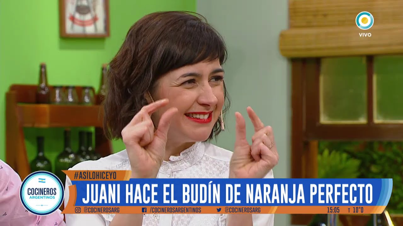 Budín de naranja