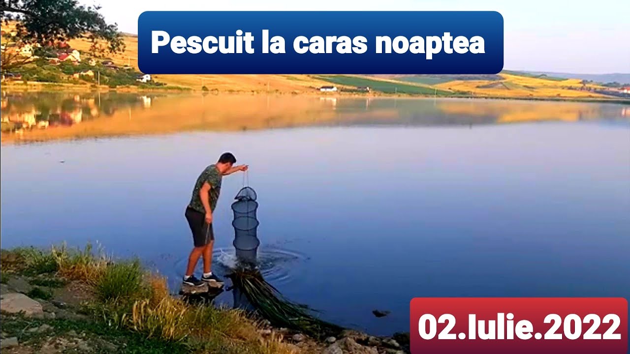 Pescuit noaptea la POP-UP Campenesti 02 IULIE 2022 #pescuit2022 #carasi #iulie #cluj #vara #popup