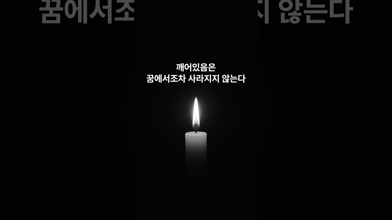 꿈속에서도 깨어 있는 마음 | #명상 #불교 #대혜종고 #깨어있음 #마음공부 #수행 #선불교 #의식 #꿈 #알아차림 #마인드풀니스 #철학