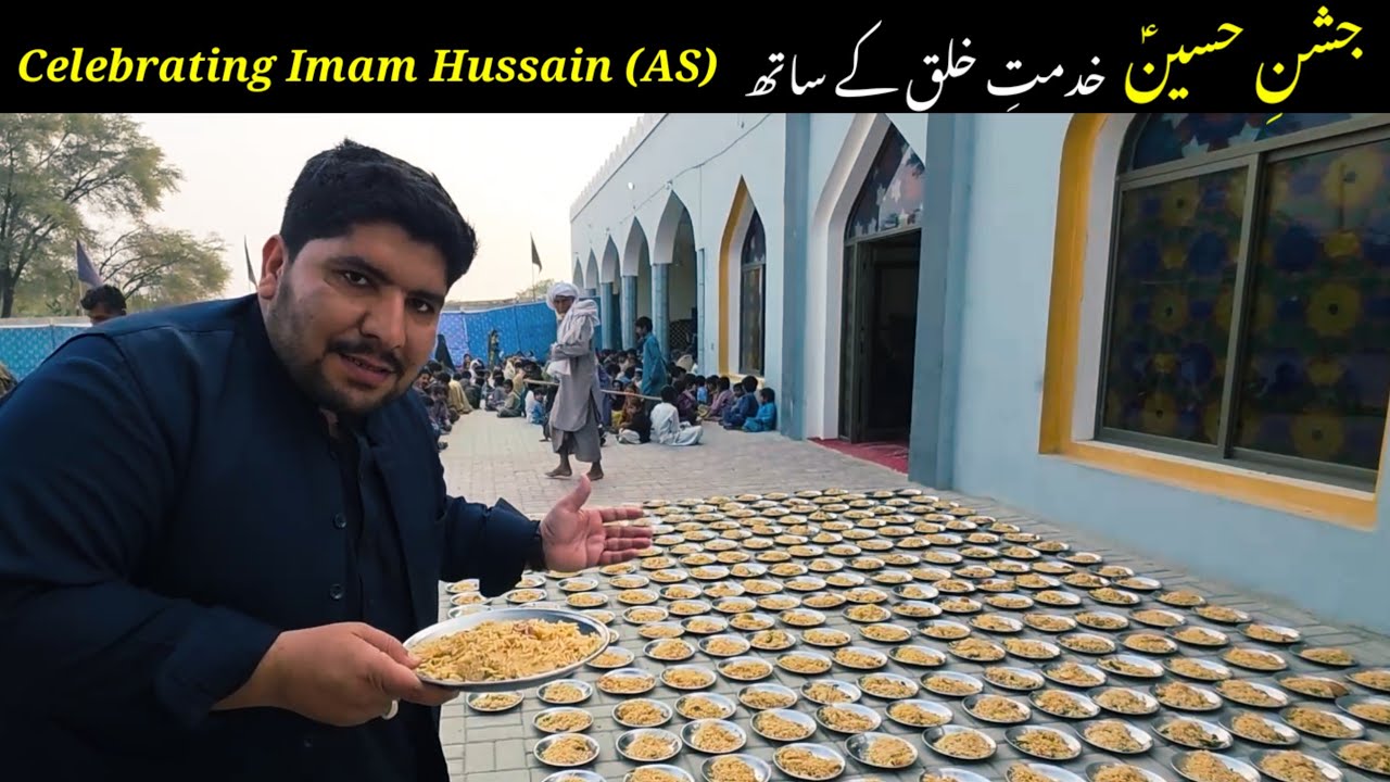 Imam Hussain (AS) Birth Anniversary: Food & Ration Drive in Hussainabad