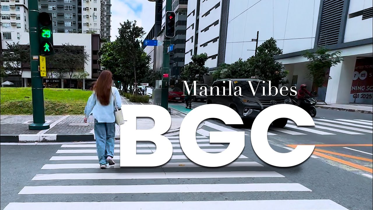 BGC: Manila’s Modern Hub with a Peaceful Twist  🇵🇭 | Vlog | [ENG/VNE/KOR sub]