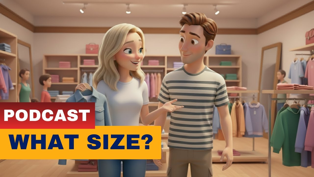 Shopping for Clothes in English (Speak with Confidence) | Easy English Conversation