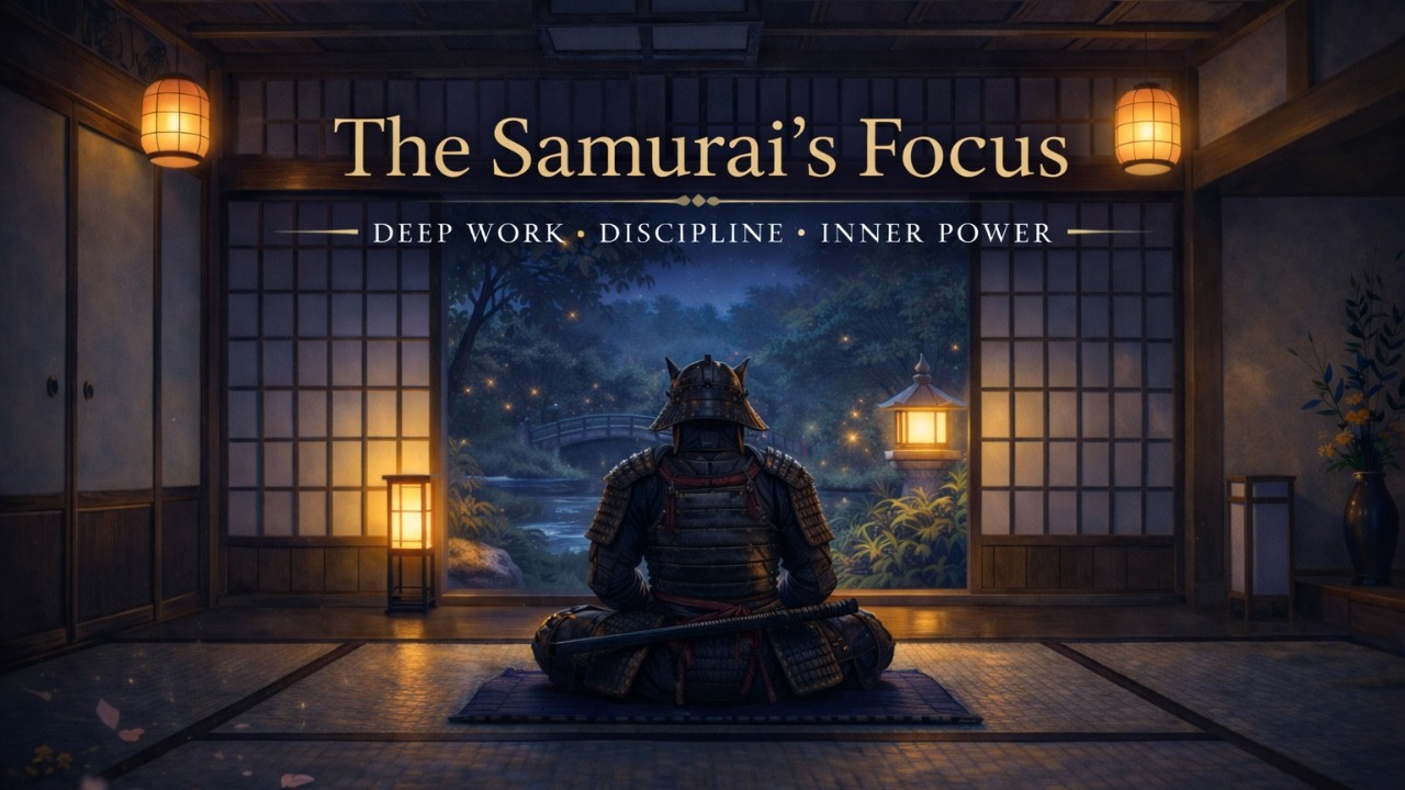 The Samurai's Discipline | Study & Deep Work Music for Intense Concentration