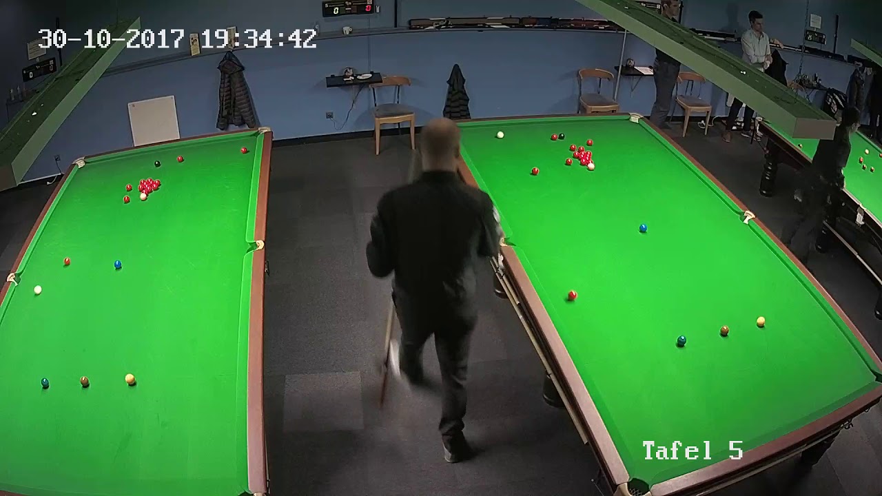 30102017 Cue Aiming 1 tegen Cue Aiming 2 tafel 5    1van4