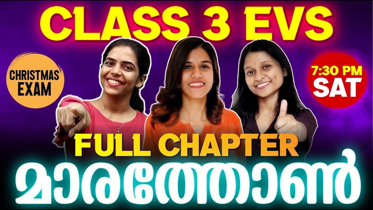 Class 3 EVS  Christmas Exam | Full Chapter Marathon | Exam Winner Class 3